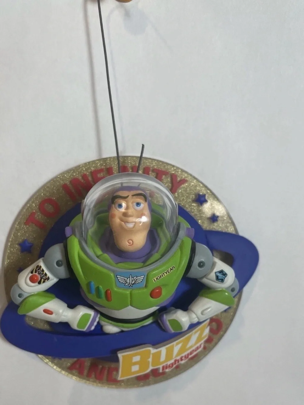 Vintage 2000 Hallmark Ornament Buzz Lightyear Toy Story Holiday Ornament